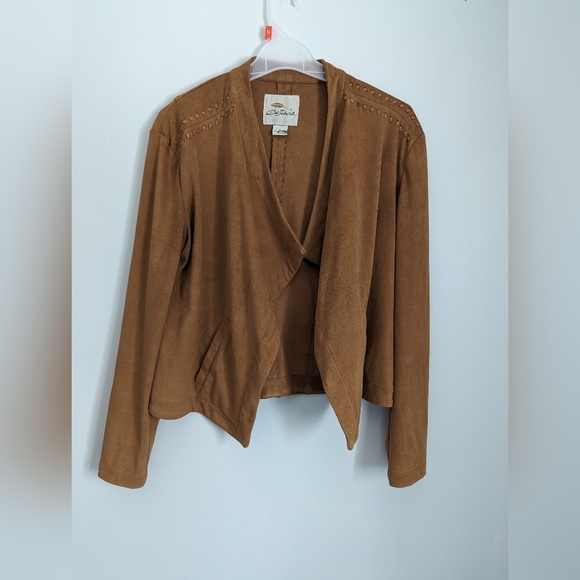 Bob Timberlake Genuine Suede Jacket Size L - Picture 2 of 8